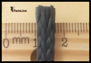 Bargain Bin - Braided Technora® 2500 - 80 foot spools (BLACK)