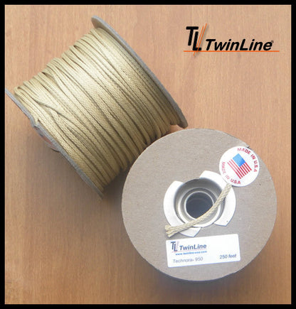 Bargain Bin - Braided Technora® 950 - 165 Ft. Spool (NATURAL)