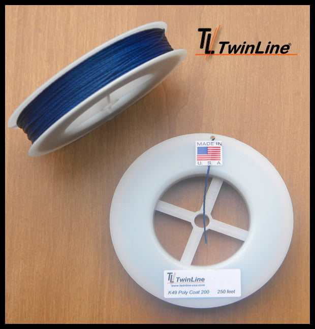 Bargain Bin - Kevlar® Poly Coat 200 - 500 Ft. Spool (BLUE)