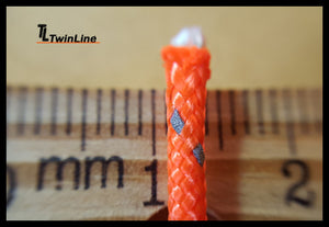 Sleeved Polyester® 275 / Reflective Tracer - 250 Ft. Spool (ORANGE)