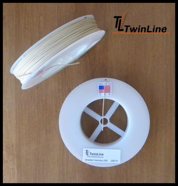 Bargain Bin - Braided Vectran® 200 -  200 Ft. Spool (NATURAL)